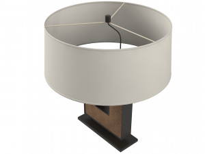 Baker boxer bsa107 bill sofield table lamp Modelo 3D