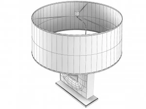 L&aacute;mpara de mesa panadero boxer bsa107 bill sofield Modelo 3D