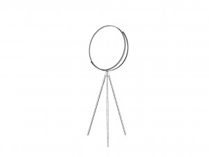 Flos Superloon Floor Lamp 3D Model