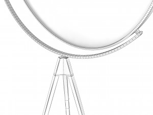 Flos Superloon Floor Lamp 3D Model