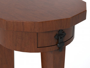 Century Chairside table 649-622 Walter E Smithe Modelo 3D