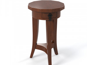 Century Chairside table 649-622 Walter E Smithe Modelo 3D
