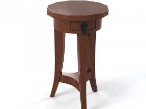 Century Chairside table 649-622 Walter E Smithe 3D Model