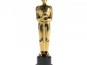 Oscar statue Modelo 3D