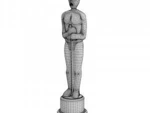 estatua del oscar Modelo 3D