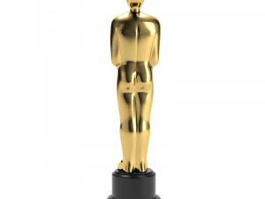 estatua del oscar Modelo 3D