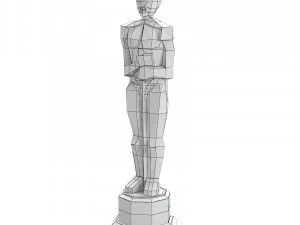 estatua del oscar Modelo 3D