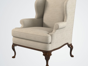 Century Deming Chair 11-507 Modelo 3D