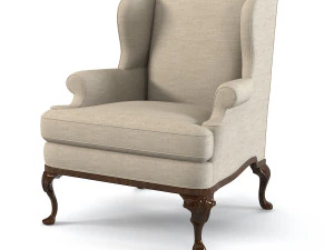 Silla Century Deming 11-507 Modelo 3D