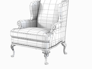 Century Deming Chair 11-507 Modelo 3D