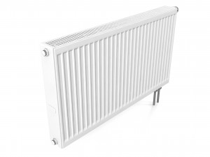 Steel Radiator KERMI With Bottom Connections Modelo 3D