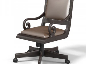Postobello Home klasik ofis koltuğu sandalye drexel 3D Model