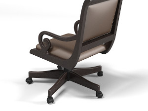 Postobello Home classic office armchair chair drexel 3D Model