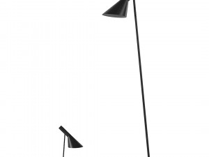 Louis Poulsen Arne Jacobsen Aj Floor amp Table Lamps 3D Model