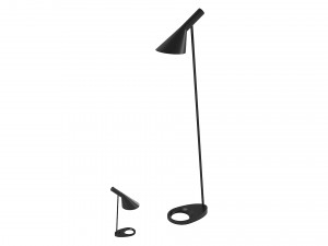Louis Poulsen Arne Jacobsen Aj Floor amp Table Lamps 3D मॉडल