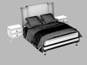 Century Furnitue Wellington Court Furniture Set Modelo 3D