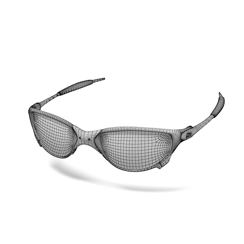 Oakley Juliet Sunglasses 3D model
