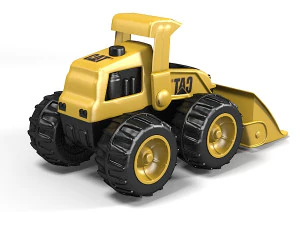 Cat loader toy truck car game kid children 3D Model