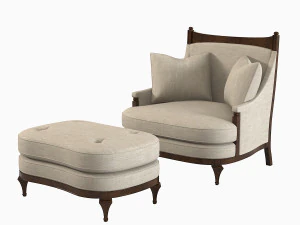 Century Balboa Стілець ст. 33-404 3D Модель