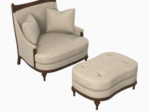 Century Balboa Chair century 33-404 3D Model