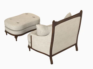 Century Balboa Chair century 33-404 3D Model