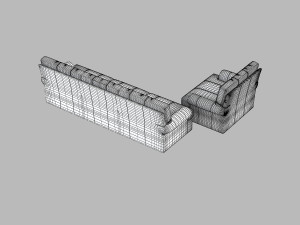Century Furniture Yukon Set 3D Model