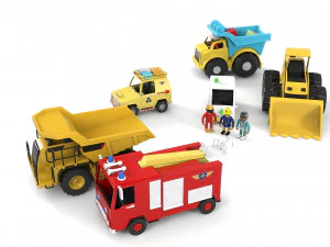 Toy Car Set 3D Model