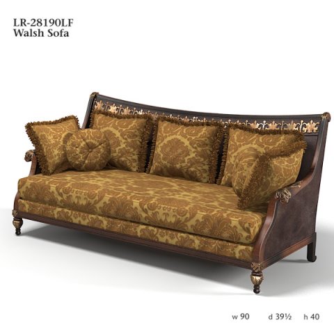 CENTURY walsh sofa lr-28190lf sofa 3D Model .c4d .max .obj .3ds .fbx .stl .blend 