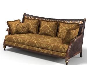 CENTURY walsh sofa lr-28190lf sofa 3D Model