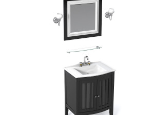 Imperial bathrooms Linea bathroom furniture 3D Model