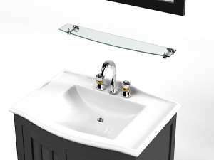 Imperial bathrooms Linea bathroom furniture 3D 모델