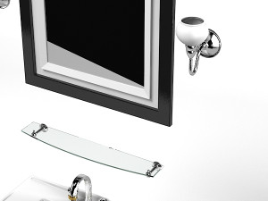 Imperial bathrooms Linea bathroom furniture 3D 모델