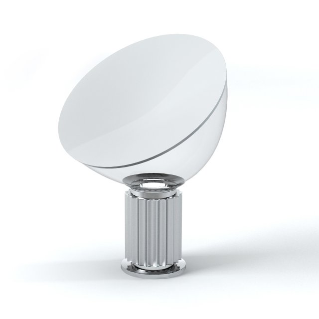 Flos Taccia Floor Table Lamp Modelo 3D .c4d .max .obj .3ds .fbx .stl .blend 