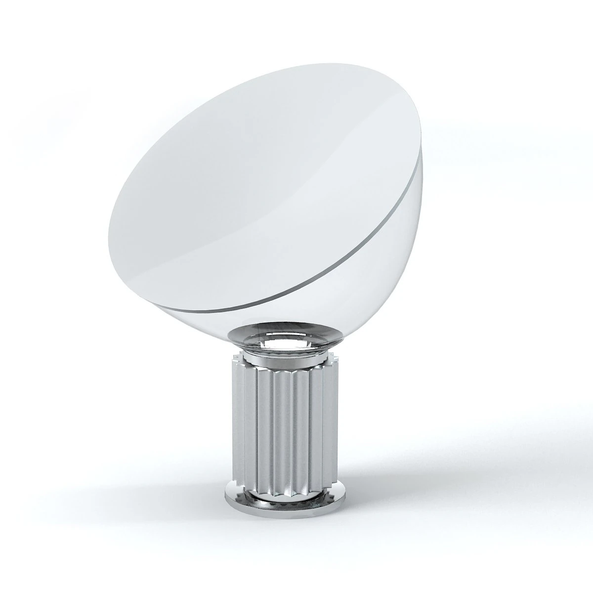 Flos Taccia Floor Table Lamp 3D Model .c4d .max .obj .3ds .fbx .stl .blend 