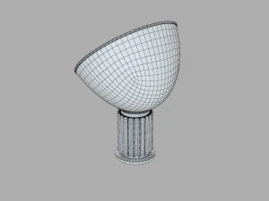 Flos Taccia Floor Table Lamp 3D Model