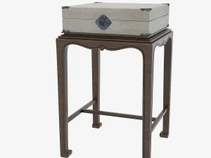 Century Grand Tour Furniture La 70036 box on stand 3D Model