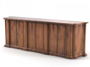 Century classic traditional commode chest buffet Modelo 3D