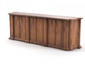 Century classic traditional commode chest buffet Modelo 3D
