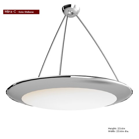 Flos mira c modern contemporary round ceiling lamp chandelier light Modelo 3D .c4d .max .obj .3ds .fbx .stl .blend 