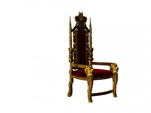 Throne chair Modelo 3D
