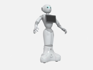 Pepper Robot 3D Model