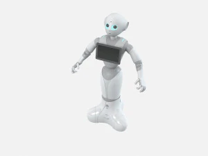 Pepper Robot 3D Model