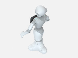 Pepper Robot Modelo 3D