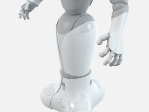 Pepper Robot Modelo 3D