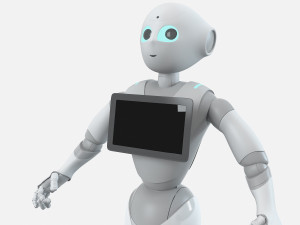 Pepper Robot Modelo 3D