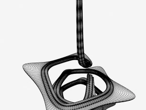 Zumtobel Lighteriors VorteXX Chandelier by Zaha Hadid 3D Model