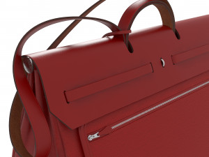 Hermes Herbag Zip Retourne Cabine Bag Model 3D