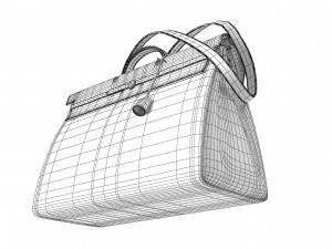 Hermes Herbag Zip Retourne Cabine Bag Model 3D