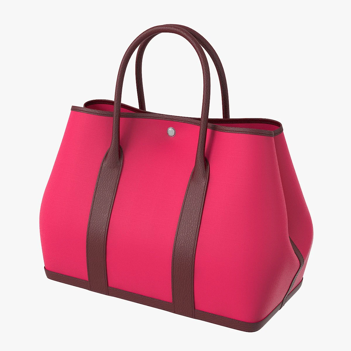 Hermes Garden Party 36 Bag 3D Model .c4d .max .obj .3ds .fbx .stl .blend 