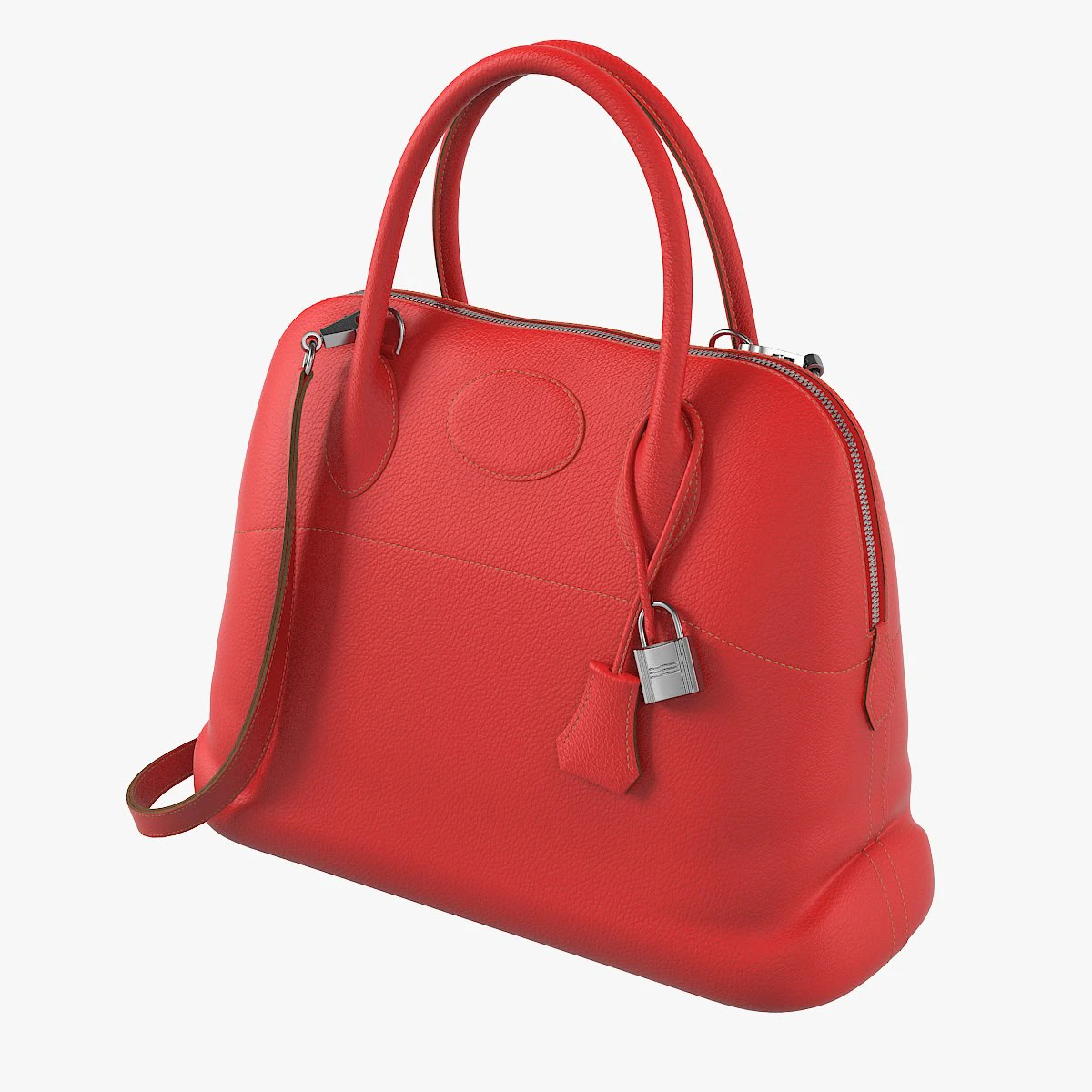 Hermes Bolide 31 Bag 3D Model .c4d .max .obj .3ds .fbx .stl .blend 